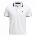 RL Polo Shirt White - Premium Pique Cotton